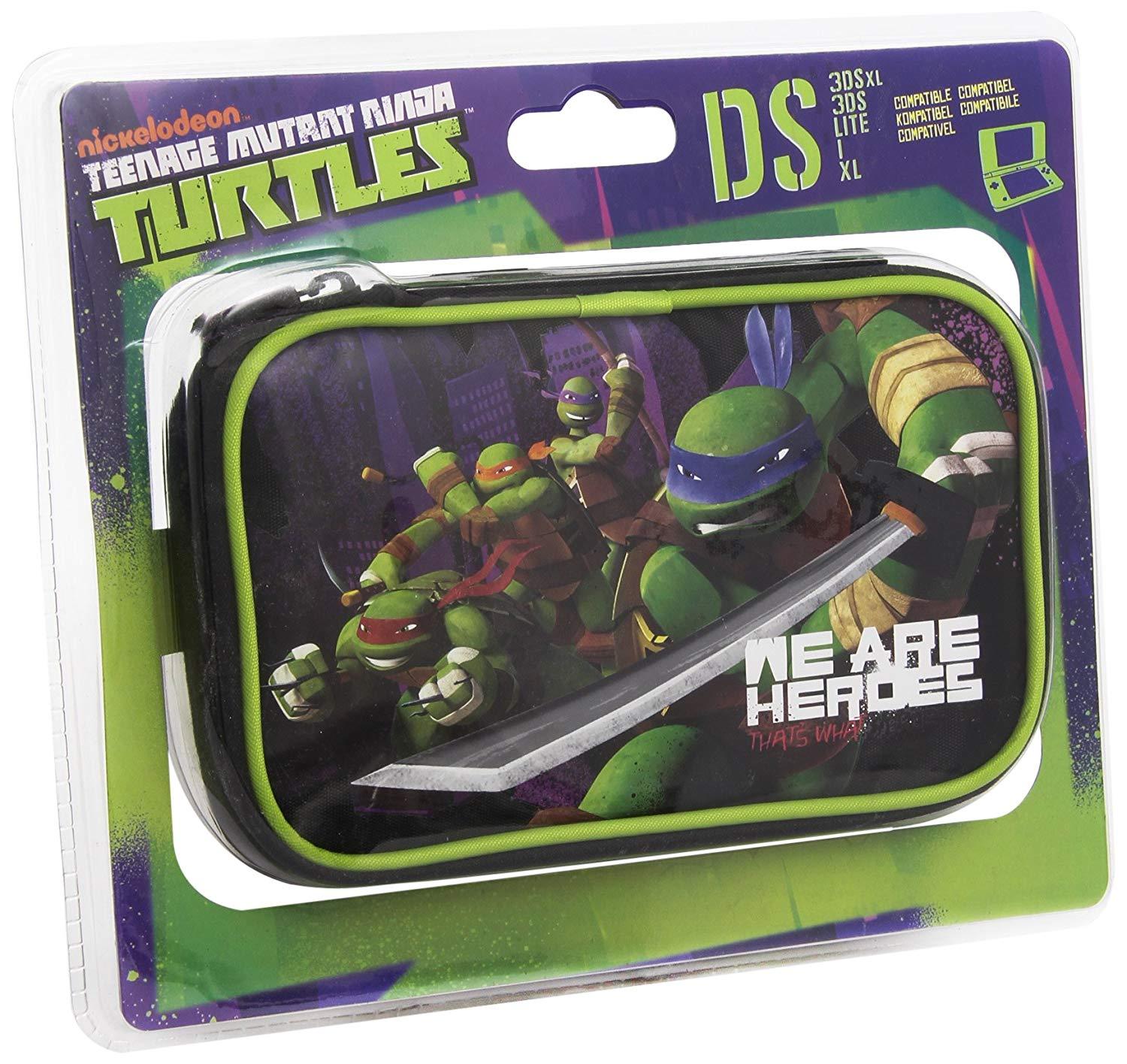 NINTENDO DS 3DS BORSA CUSTODIA TARTARUGHE NINJA TURTLES - DSI LITE DSXL 3DSXL