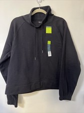 Tek Gear Active Ultrasoft Fleece Warm Sweatshirt NEW Large Black