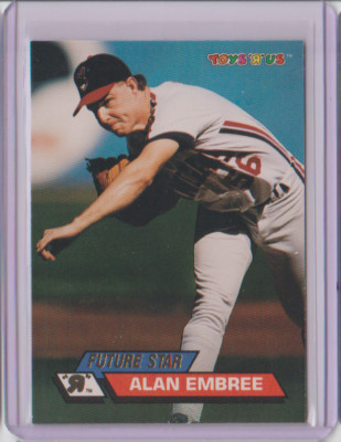 1993 Topps Stadium Club Toys R Us #59 Alan Embree Cleveland Indians