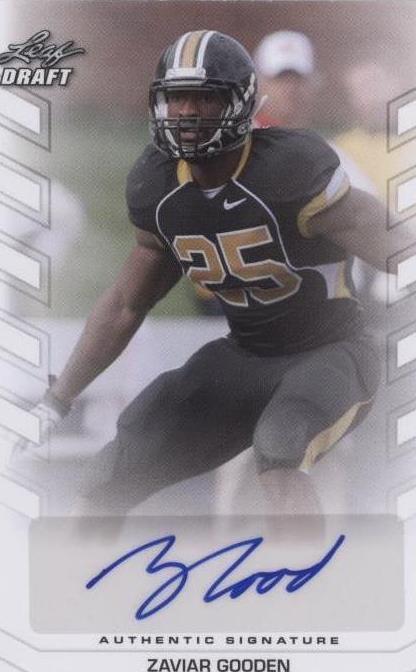 2013 Leaf Draft Zaviar Gooden #BA-ZG1 - 1 of 2