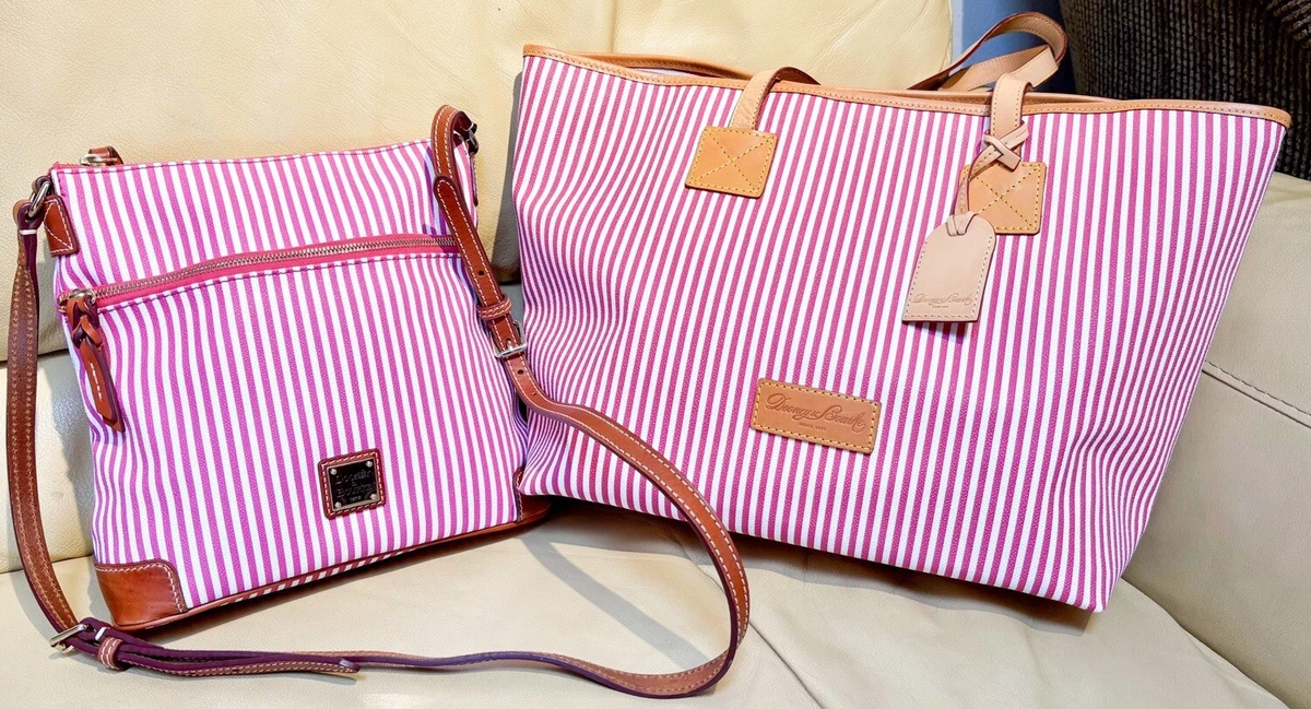 Dooney & Bourke Red and Blue Purse with Nautical Design Get ready to sail in style! ?️ Take a sneak peek at the  main image 4