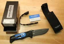 Benchmade 275SGY-1 Adamas Pocketknife : Cruwear : Partially Serrated : NIB