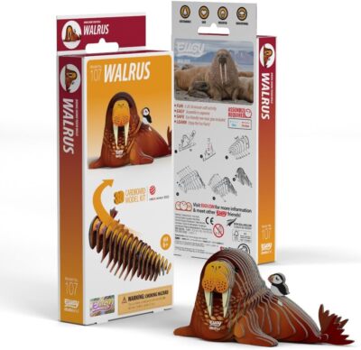 Neu Eugy 3D Walross Modell Handwerk Set