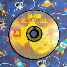 All Star Slammin' D-Ball V (Sony Playstation 1 PS1) Disc Only Tested Agetec