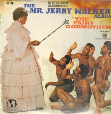 LP Rudy Ray Moore Presents Jerry Walker The Fairy Godmother NEAR MINT KENT