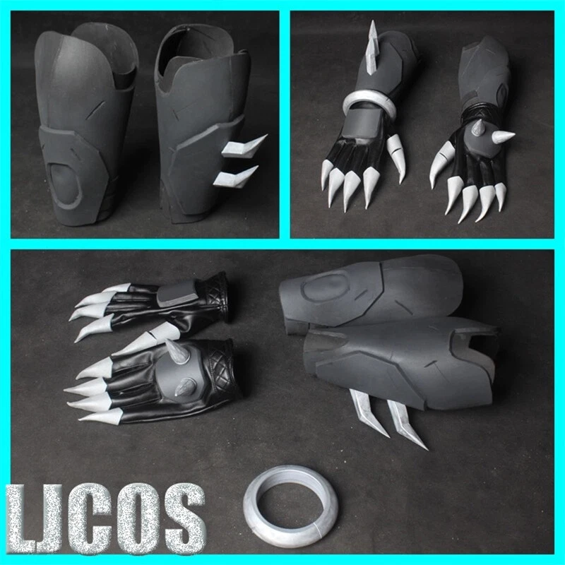 Game Overwatch Reaper Gabriel Reyes Cosplay Gloves Armguard Gauntlet Props Armor - Image 2 of 4