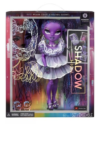 Shadow High Monique Verbena - Dark Purple Fashion Doll brand new