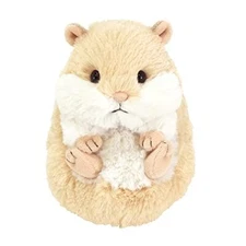 NEW Sun Lemon (SUN Lemon) Mofuru Hamster Beige 12 × 15 × 14cm P
