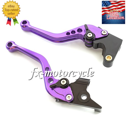 For Kawasaki NINJA 300R Z300 2013-2018 FXCNC Brake Clutch Levers Grips Short USA - Picture 7 of 18