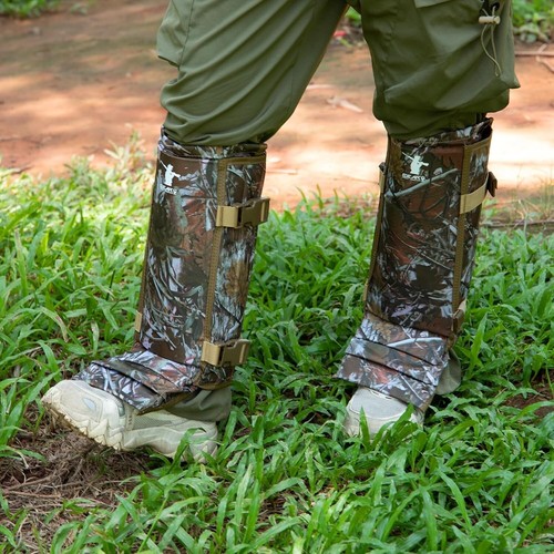 Lightweight Adjustable Snake Gaiters - Ultimate Protection for Hunting & Hiking - Picture 11 of 11