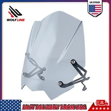 WOLFLINE Motorcycle Aerodynamics Windshields For BMW G310R 2016-2024 Protect