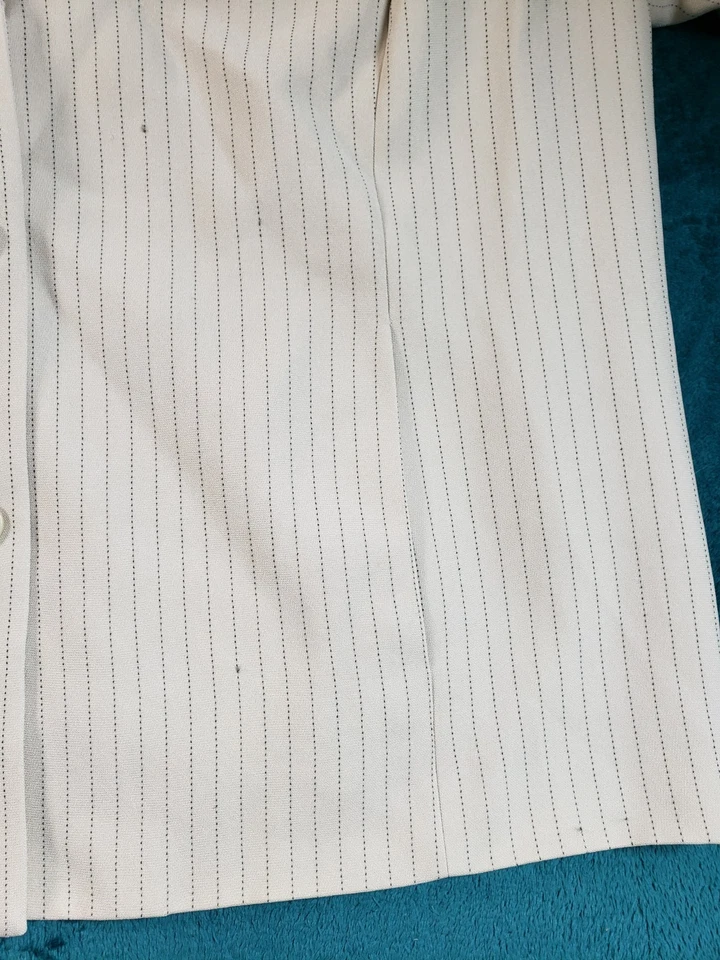 Blazer Esquinero Informal Talla 3 X Mujer Beige Anexo Mangas Largas Cuello Solapa Nuevo con Etiquetas Foto 3 de 4