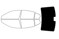 Computerized Custom PreCut 2Ply Window Tint Film Kit For ALL Subaru Legacy Sedan