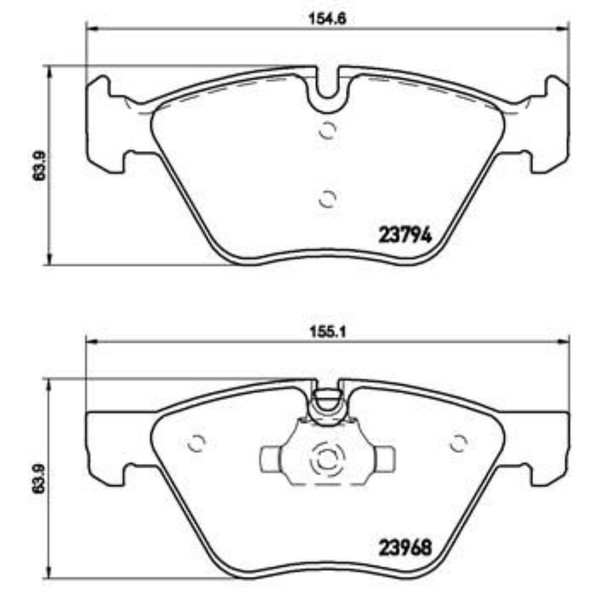 Brembo BremsbeläGe Bremsbelegsatz Vorne FüR BMW 3Er Touring-image