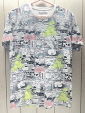 Nickelodeon All Over Print Rugrats Comic Book Men's Size Large T-Shirt