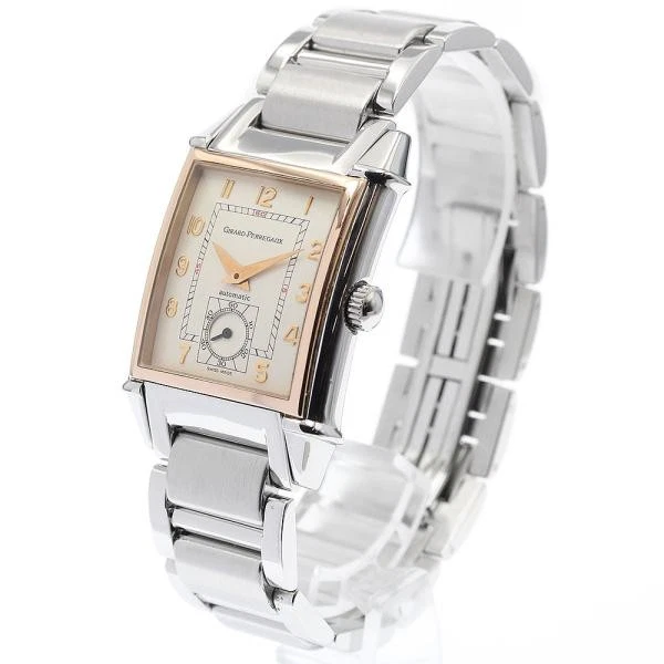 Girard Perregaux — Girard-Perregaux 2594 29mm SS Beige Dial Automatic Small Seconds Watch #C15864