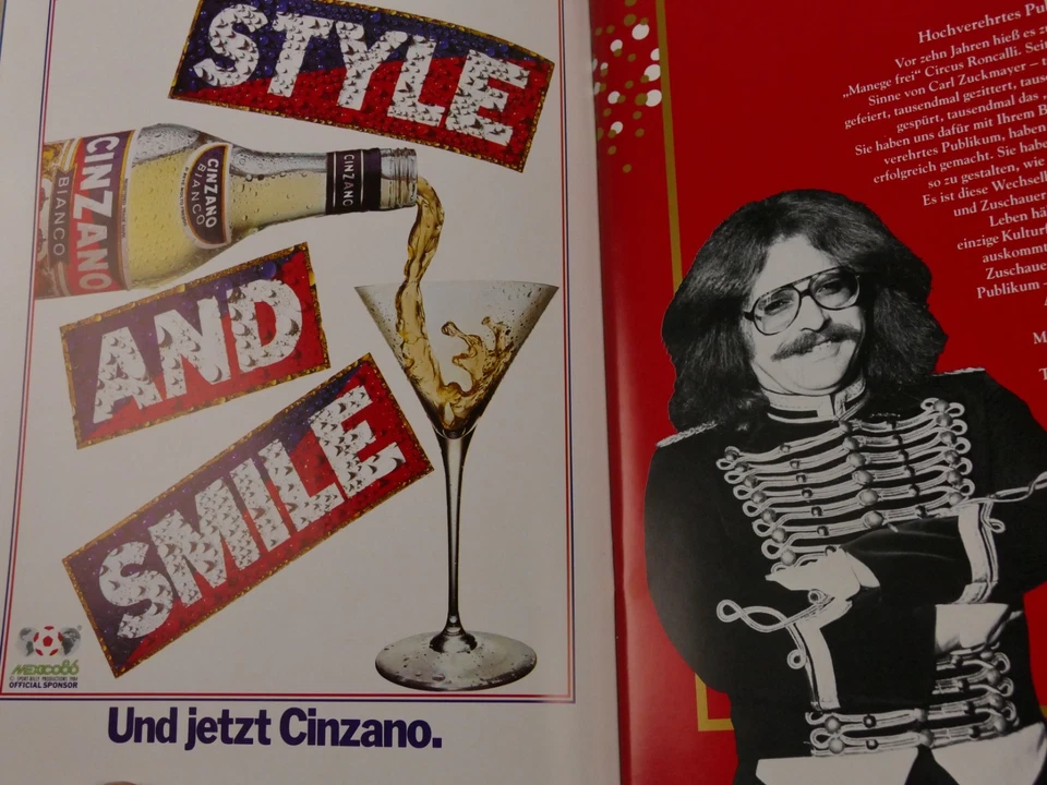 10 Jahre Circus Roncalli 1986 Buch André Heller   H-28635 - Bild 3 von 4