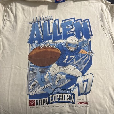 Planet Euphoria Josh Allen Tee XL - Off White Brand New