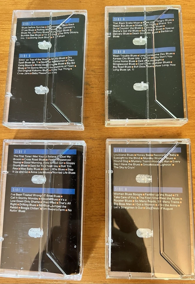 Smithsonian Collection The Blues 4 Cassette Box Set.Son House, Elmore James, Etc - Image 4 of 4