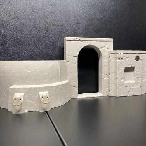 Star Wars Haslab Cantina Custom Street Corner Streets of Mos Eisley Diorama Set