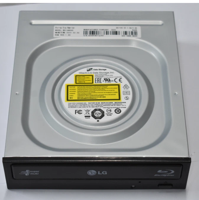 LG WH16NS40 16X Blu-ray/DVD/CD Multi Internal SATA Rewriter Drive BDXL, M-DISC - Image 2 of 3