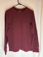 Goodfellow  Co Sweater Mens Small Red Pullover Long Sleeve Crewneck Casual