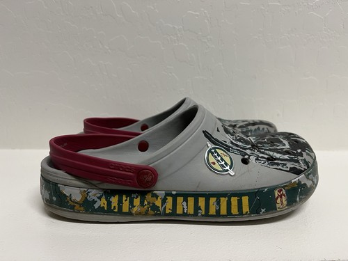Zoccoli Crocs Star Wars Boba Fett Uomo 9 Donna 11 The Mandalorian Edizione Limitata - Foto 2 di 13