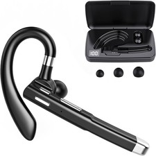 Trucker Wireless Mic Blue Parrot Bluetooth Noise Cancelling Headset Earpiece NEW