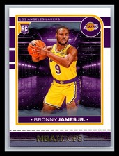 Bronny James Jr. Rookie Los Angeles Lakers 2024-25 Hoops Winter #280
