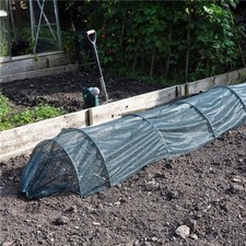 Tunnel de croissance filet de 3 m plantes plus fortes potager jardin couverture de rangée protège robuste Royaume-Uni