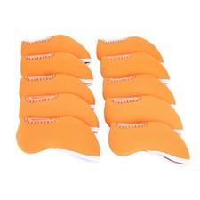 Neoprene Golf Iron Club Head Covers, 10pcs/Set