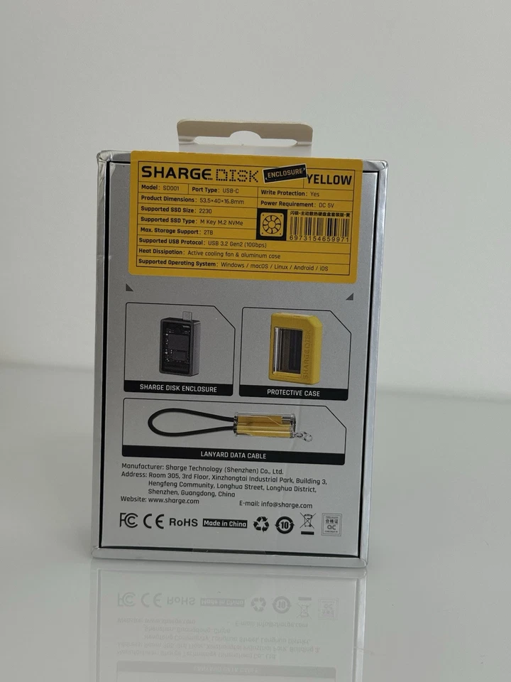 SHARGE Disk Enclosure丨The ultimate storage solution for EDC device-  New  - Image 2 of 4