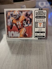 2023 Panini Chronicles Draft Picks #13 Jalin Hyatt Contenders College Ticket