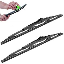 32 Inch Wiper Blade Pair for RV or Motorhome with 1PCS Rubber Regroove Tool T...