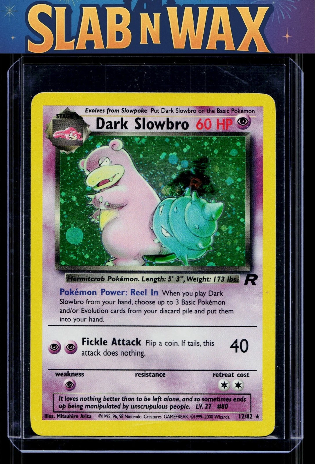Dark Slowbro - Team Rocket #12 Price & Value ($50.98) | PokeScope