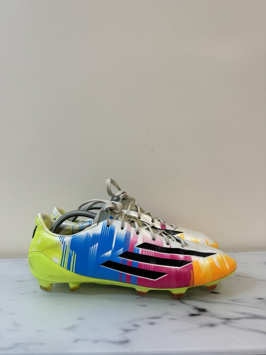 【美品】adizero f50 サッカーシューズ adidas アディダス アディゼロ F50 ジャパン TRX HG(オレンジ