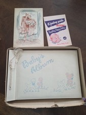 Vintage Baby Book Unused 1950s Keepsake Memory Book Seattle Art Nursery Gift
