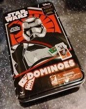 Disney Star Wars Force Awakens Dominoes Characters Movie Family Toy Game Party