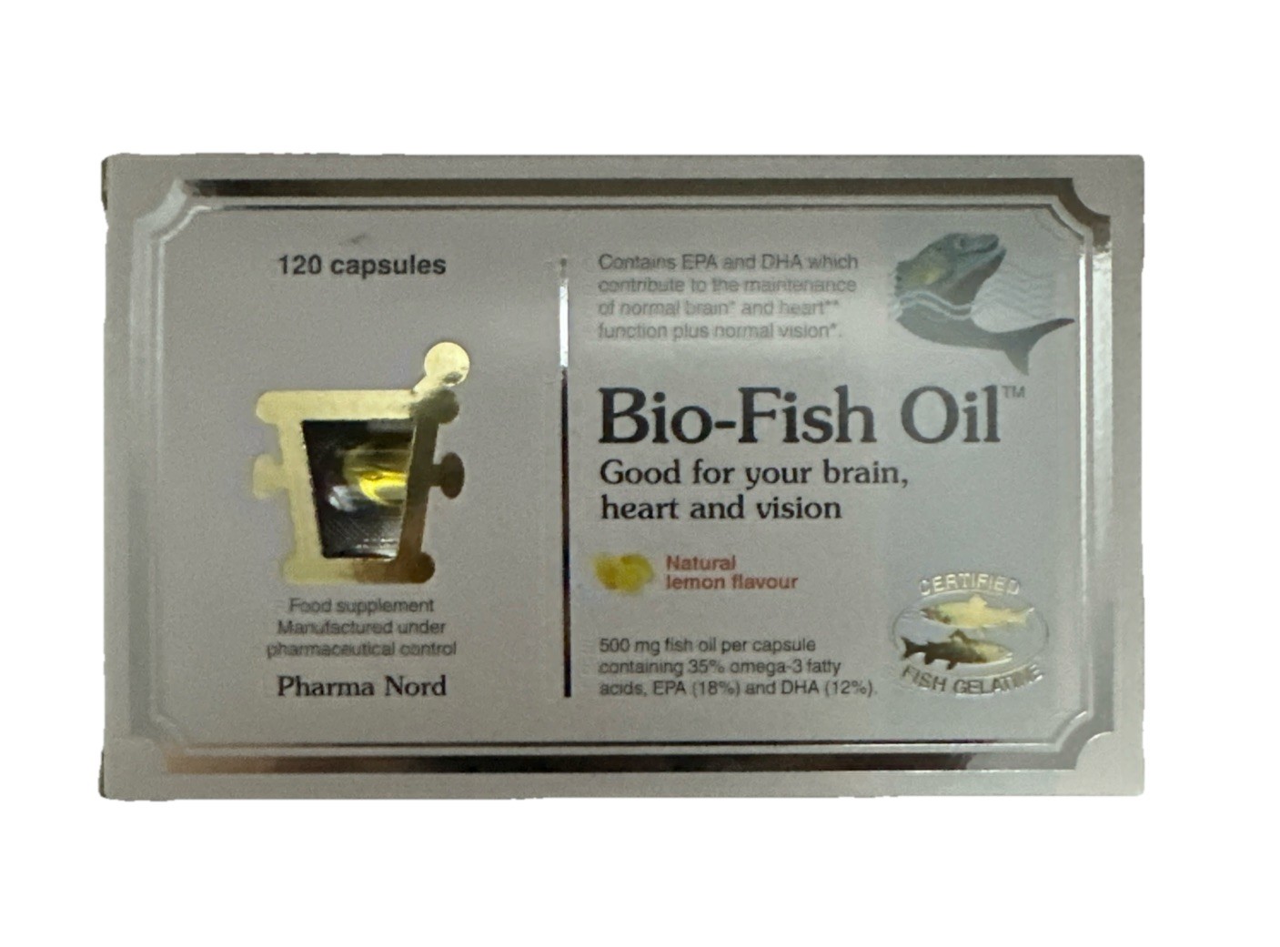Pharma Nord Bio-Fish Oil Capsules (120) BBE 12/2027