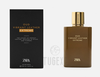 Zara Oud Vibrant Leather Extreme Eau De Parfum For Men 100ml