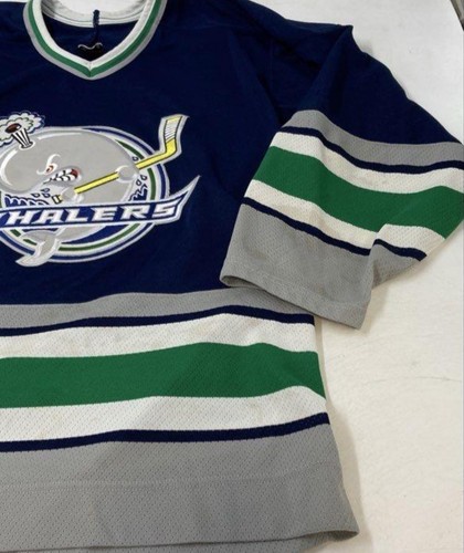 Vintage CCM Plymouth Whalers OHL Hockey Trikot #7100 - Bild 3 von 6