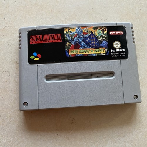 Super Nintendo Spiel - Super Ghouls 'n Ghosts - Snes Super Nes - NOE Version
