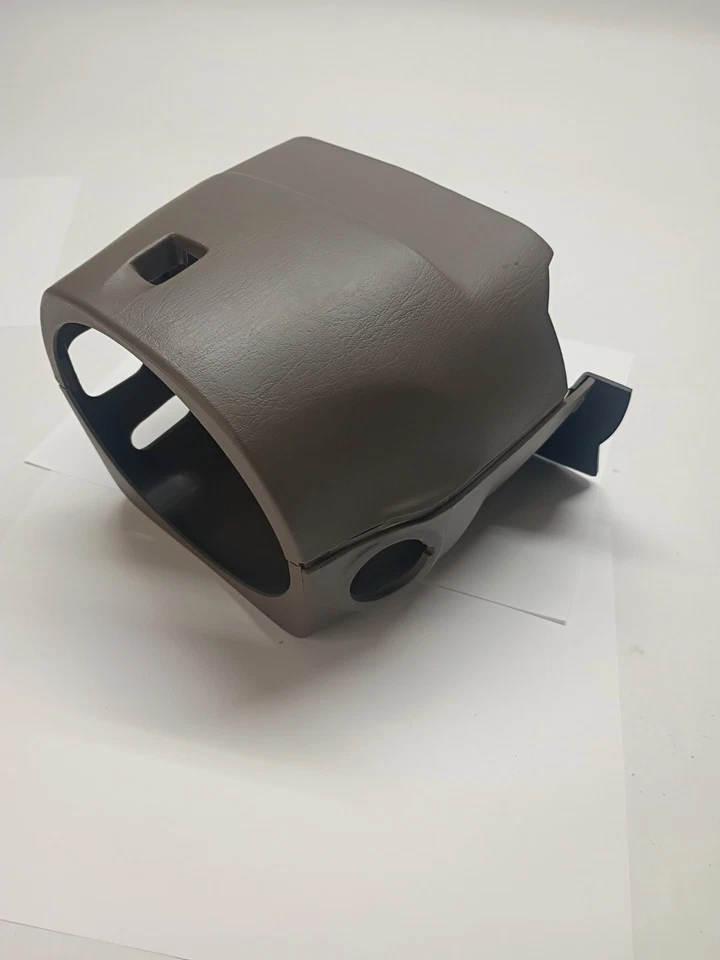 96-07 Ford Taurus Steering Column Upper & Lower Cover Bezel Trim DARK BROWN - Image 2 of 4