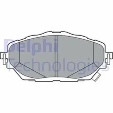 Plaquettes de frein Low-Metallic LP3378 DELPHI pour TOYOTA COROLLA Break C-HR