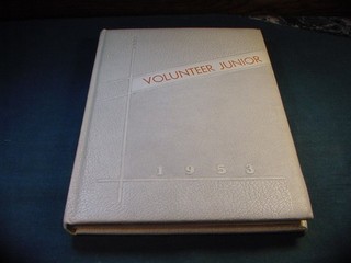 1953 Volunteer University of Tennessee Martin Tenn Annual Yearbook Book with Ads