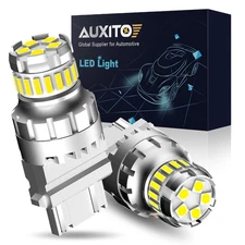 AUXITO 3157 3156 LED Reverse DRL Lamp Signal Light Backup 6500K Super White
