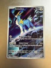 2025 Pokemon SV Black Bolt Cobalion 144/086 Illustration Rare IR Holo NM on eBay