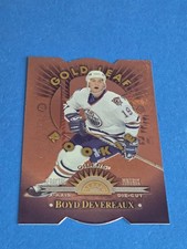 BOYD DEVEREAUX - 1997-98 LEAF FRACTAL MATRIX - GOLD LEAF ROOKIE DIE-CUT #149