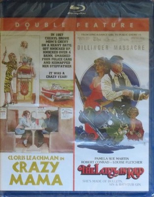 CRAZY MAMA / THE LADY IN RED BLURAY SCREAM FACTORY OOP NEW + REPLACEMENT DISC