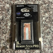 Sony 256 MB Memory Stick Pro - MagicGate - Made in Japan MSX-256 New